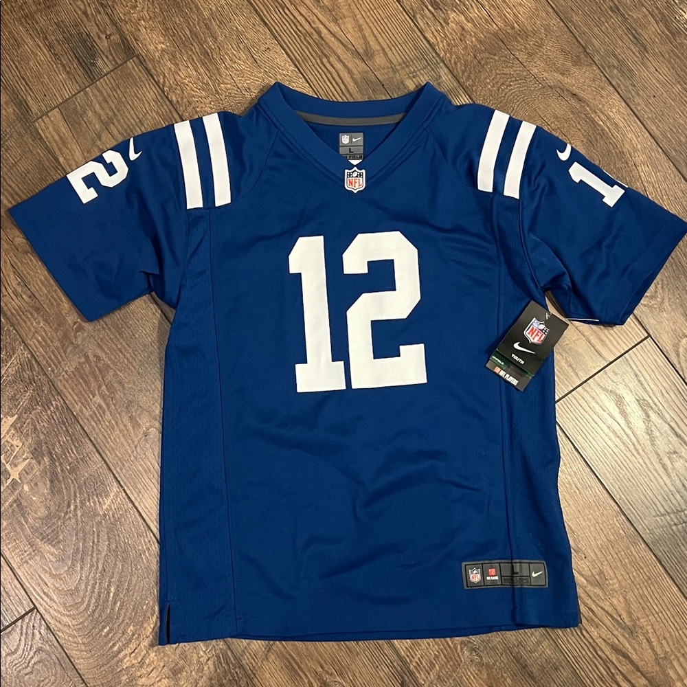 Nike Indianapolis Colts Andrew Luck #12 Jersey Youth Boys Large NEW